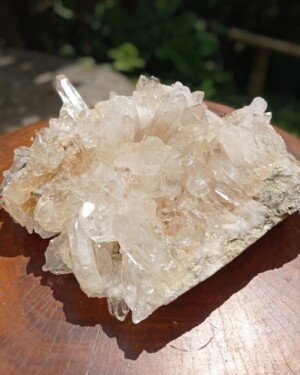 Drusa de Cuarzo Cristal Grande