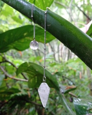 Péndulo Cuarzo Cristal