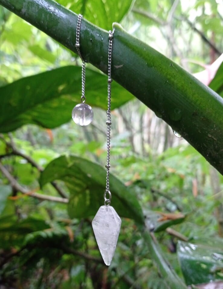 Péndulo Cuarzo Cristal